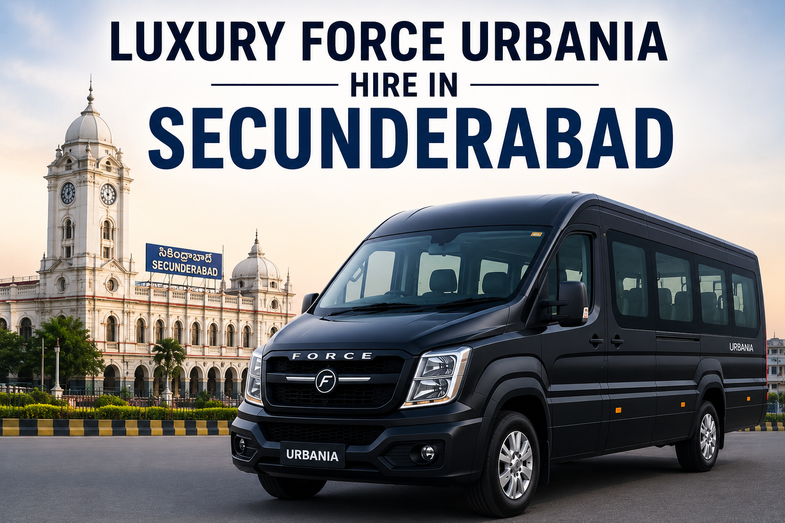 Luxury Force Urbania Hire in Secunderabad